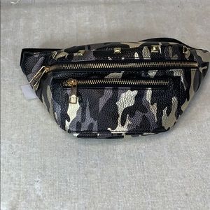 Camo Belted Bag